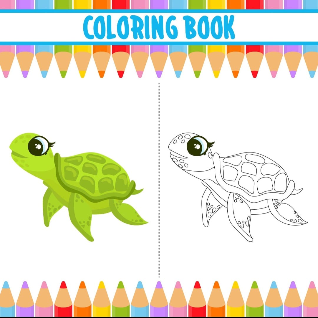 70 Dibujos para Colorear en Familia (Descarga Inmediata)